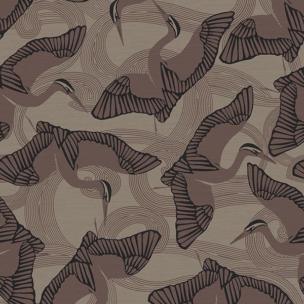 Galerie Wallpaper Product code: 12620 - Ted Baker Fantasia Wallpaper Collection - Brown Black Beige Colours -  