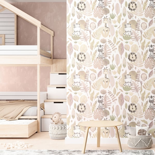 Galerie Wallpaper Product code: 14838_2 - Little Explorers 2 Wallpaper Collection - Pink Colours -  