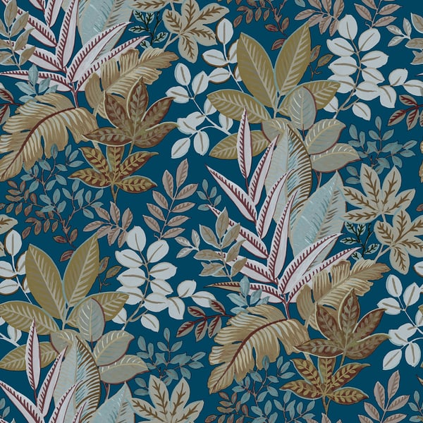 Galerie Wallpaper Product code: 18509 - Into The Wild Wallpaper Collection - Blue Colours -  