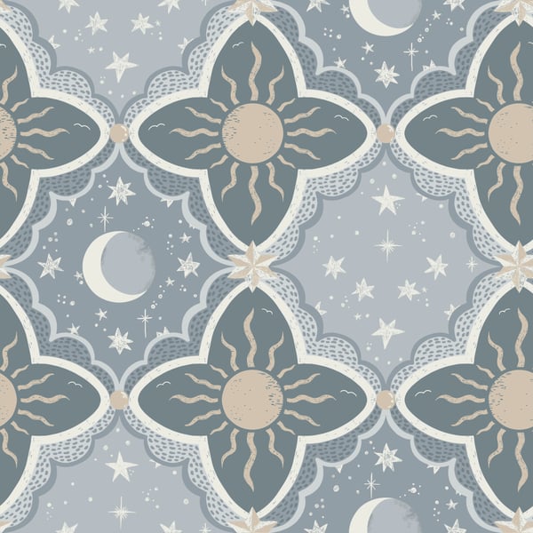 Galerie Wallpaper Product code: 29034 - Resan Wallpaper Collection - Blue Colours -  