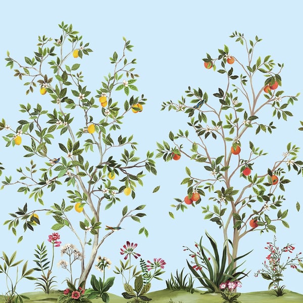 Galerie Wallpaper Product code: DB30302M - Daisy Bennett Wallpaper Collection - Blues Colours -  