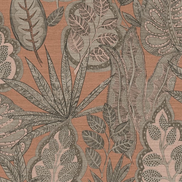 Galerie Wallpaper Product code: FL61112 - Flourish Wallpaper Collection - Beige/Brown Colours -  