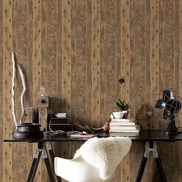 Galerie Wallpaper Product code: G45346R - Grunge Wallpaper Collection - Brown Colours -  