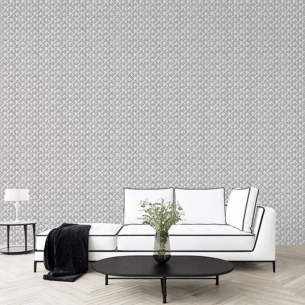 Galerie Wallpaper Product code: G56578R - Texstyle Wallpaper Collection - Black Light Grey Colours -  