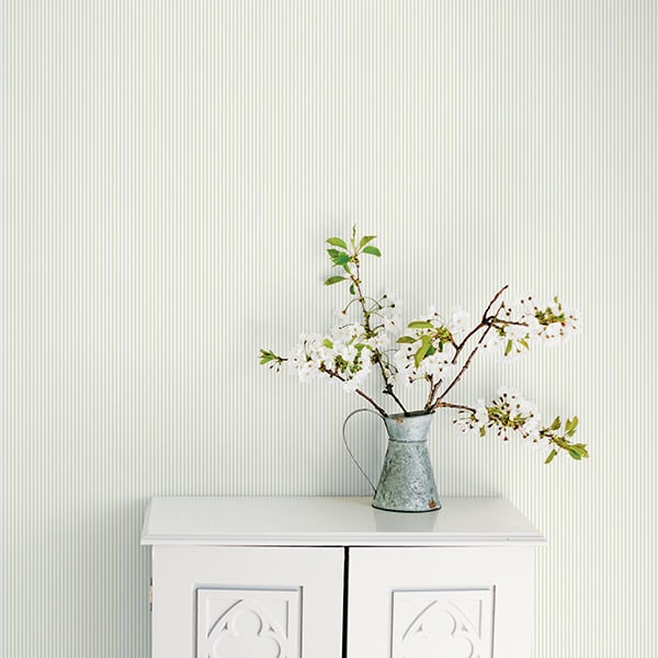 Galerie Wallpaper Product code: G56644R - Small Prints Wallpaper Collection - Green White Colours -  