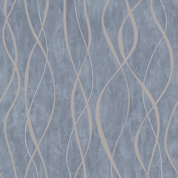 Galerie Wallpaper Product code: G67720 - Special FX 2 Wallpaper Collection - Blue Silver Grey Colours -  
