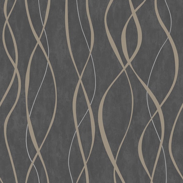 Galerie Wallpaper Product code: G67737 - Special FX 2 Wallpaper Collection - Gold Silver Brown Colours -  