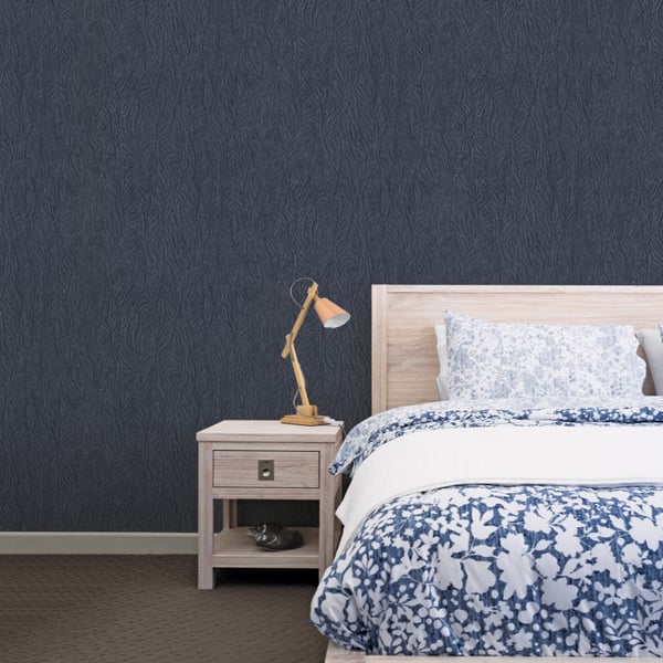 Galerie Wallpaper Product code: G67812_2 - Utopia Wallpaper Collection - Navy Blue Colours -  