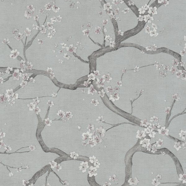 Galerie Wallpaper Product code: HZ62044 - Horizon Wallpaper Collection - Grey Metallic Pink Colours -  