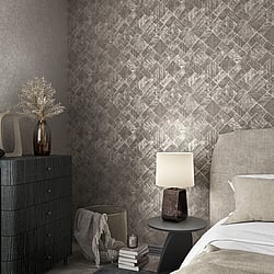 Galerie Wallcoverings Product Code: 35511 - Odyssey Wallpaper Collection Galerie Wallcoverings Product Code 35511 - Odyssey Wallpaper Collection - Silver Grey Colours - Graphic Design