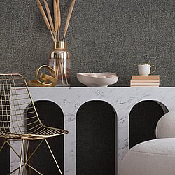 Galerie Wallcoverings Product Code: 35520 - Odyssey Wallpaper Collection Galerie Wallcoverings Product Code 35520 - Odyssey Wallpaper Collection - Black Colours - Plaster look Design