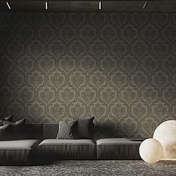 Galerie Wallcoverings Product Code 35949 - Ornamenta Wallpaper Collection - Beige Grey Colours - Floral Damask Design