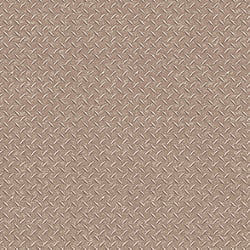 Galerie Wallcoverings Product Code: G45173 - Steampunk Wallpaper Collection Galerie Wallcoverings Product Code G45173 - Steampunk Wallpaper Collection - Bronze Brown Colours - Diamond Plate Design