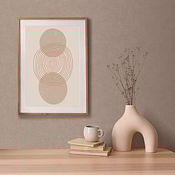 Galerie Wallcoverings Product Code HZ62035 - Horizon Wallpaper Collection - Blue Pink Colours - Textured Plain Design