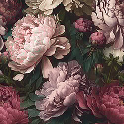 Galerie Wallcoverings Product Code WH45229M - Welcome Home Murals Wallpaper Collection - Multi-coloured Colours - Blooming Peonies Design