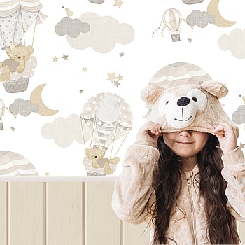 Galerie Wallcoverings Product Code 14817 - Little Explorers 2 Wallpaper Collection - Beige Colours -  