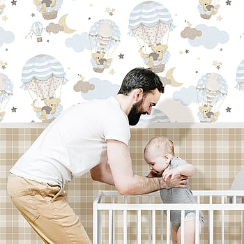 Galerie Wallcoverings Product Code 14872 - Little Explorers 2 Wallpaper Collection - Beige Colours -  