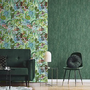 Galerie Wallcoverings Product Code 26741 - Tropical Wallpaper Collection - Blue Banana Colours -  