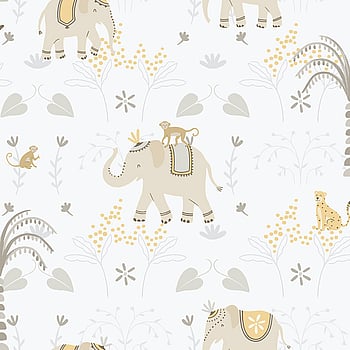 Galerie Wallcoverings Product Code 285-3 - Bambino Wallpaper Collection - Beige/Grey Colours -  