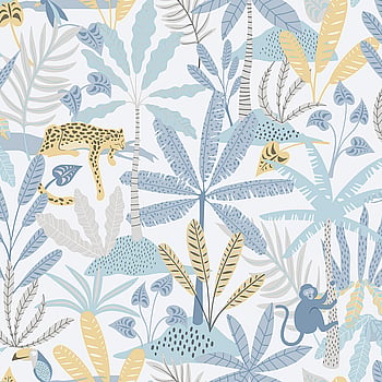 Galerie Wallcoverings Product Code 286-2 - Bambino Wallpaper Collection - Blue Colours -  