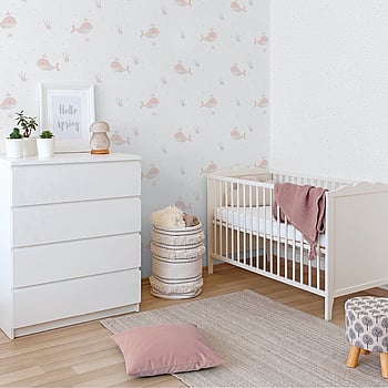 Galerie Wallcoverings Product Code 289-1 - Bambino Wallpaper Collection - Pink Colours -  