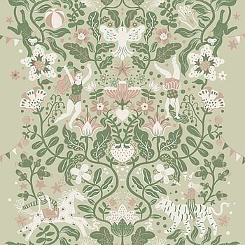 Galerie Wallcoverings Product Code 29026 - Resan Wallpaper Collection - Light green Colours -  