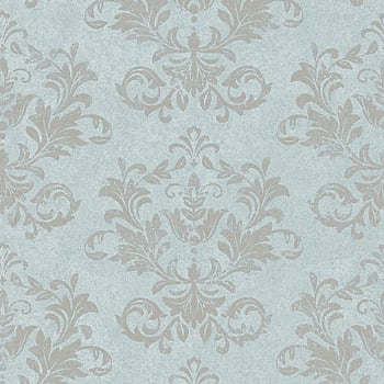 Galerie Wallcoverings Product Code 34009 - Hotel Wallpaper Collection - Blue, Grey Colours -  