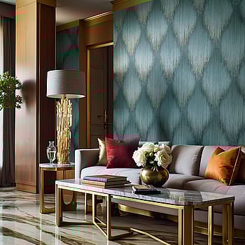 Galerie Wallcoverings Product Code 35806 - Fashion Icon Wallpaper Collection - Green Colours -  