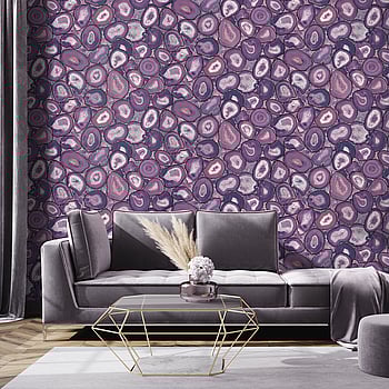 Galerie Wallcoverings Product Code 51217 - Pepper Wallpaper Collection - Lavender Colours -  