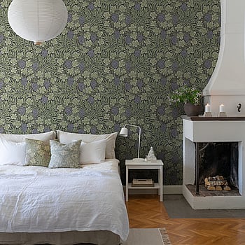 Galerie Wallcoverings Product Code 82019 - Hidden Treasures Wallpaper Collection - Black blue Colours -  