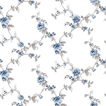 Galerie Wallcoverings Product Code 84035 - Cottage Chic Wallpaper Collection - Blue Colours -  