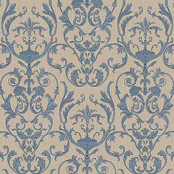 Galerie Wallcoverings Product Code 95546 - Ornamenta 2 Wallpaper Collection - Beige Blue Colours -  