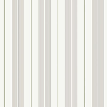 Galerie Wallcoverings Product Code 9815-5 - Essential Stripes Wallpaper Collection - Grey Green Colours -  