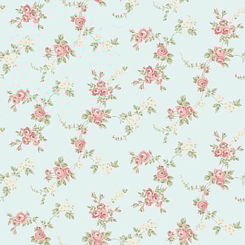 Galerie Wallcoverings Product Code AB27659 - Abby Rose 3 Wallpaper Collection - Turquoise Red Green Colours -  