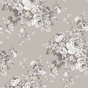 Galerie Wallcoverings Product Code AF37701 - Abby Rose 4 Wallpaper Collection - Grey Black Colours -  