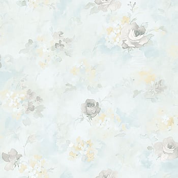 Galerie Wallcoverings Product Code AF37709 - Abby Rose 4 Wallpaper Collection - Turquoise Grey Cream Colours -  