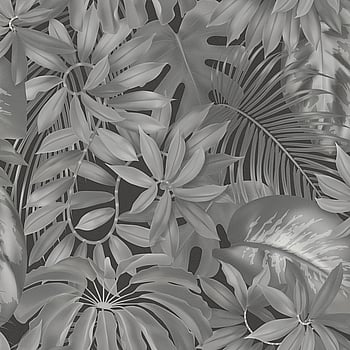 Galerie Wallcoverings Product Code BW51022 - Blooming Wild Wallpaper Collection - Black Grey Colours -  