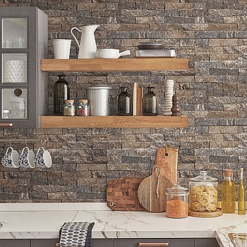 Galerie Wallcoverings Product Code CK36623 - Kitchen Style 3 Wallpaper Collection - Grey Brown Colours -  