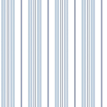 Galerie Wallcoverings Product Code G23064 - Deauville Wallpaper Collection - Sky Blue Navy Blue White Colours -  