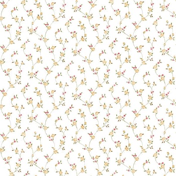 Galerie Wallcoverings Product Code G23288 - Floral Themes Wallpaper Collection - Yellow Red Green Colours -  