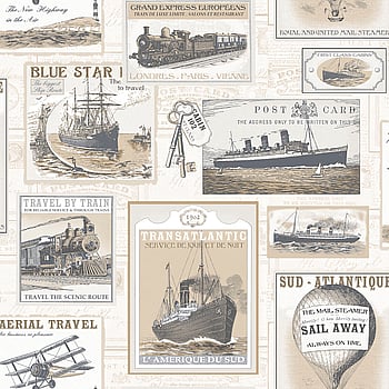 Galerie Wallcoverings Product Code G56145 - Nostalgie Wallpaper Collection - Beige Colours -  