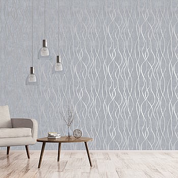 Galerie Wallcoverings Product Code G67733 - Special Fx Wallpaper Collection - Silver Grey Colours -  