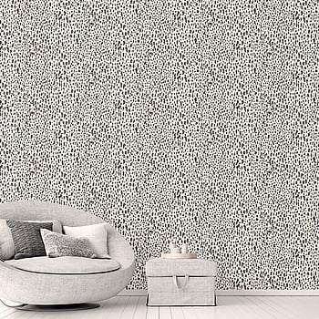 Galerie Wallcoverings Product Code G67762 - Natural FX 2 Wallpaper Collection - Off-White, Black Colours -  