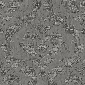 Galerie Wallcoverings Product Code G67782 - Utopia Wallpaper Collection - Charcoal Silver Colours -  