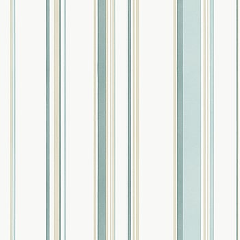 Galerie Wallcoverings Product Code G68058 - Smart Stripes 3 Wallpaper Collection - Teal, Beige Colours -  