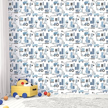 Galerie Wallcoverings Product Code G78360 - Tiny Tots 2 Wallpaper Collection - Blues Colours -  