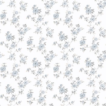 Galerie Wallcoverings Product Code PF38172 - Pretty Prints Wallpaper Collection - Blue, Beige, Grey Colours -  