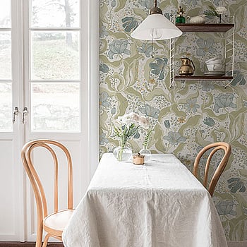 Galerie Wallcoverings Product Code S65115 - Sommarang Wallpaper Collection - Blue Green Colours -  