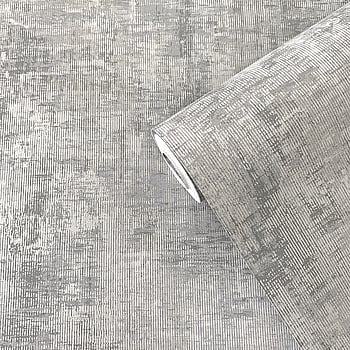 Galerie Wallcoverings Product Code SP-LS5004 - Lustre Wallpaper Collection - Silver Grey Colours -  