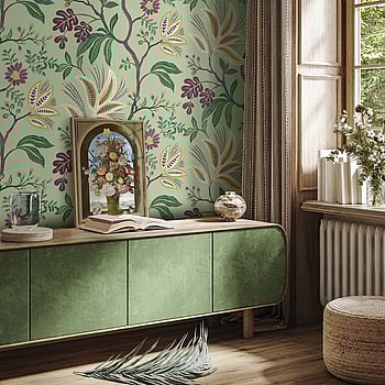 Galerie Wallcoverings Product Code TJ41109 - Mulberry Tree Wallpaper Collection - Multi-coloured Colours -  